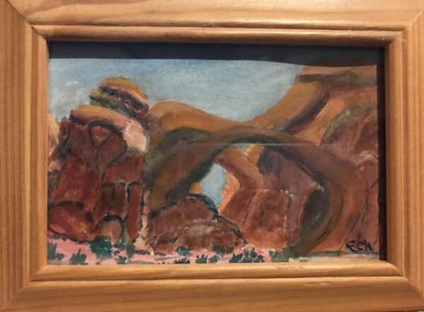 Shop Wyoming Double Arch – Original Watercolor painting