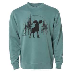 Shop Wyoming Forest Moose Sweatshirt