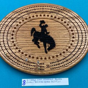 Shop Wyoming Oval Wyoming Cribbage Board (CB-8)
