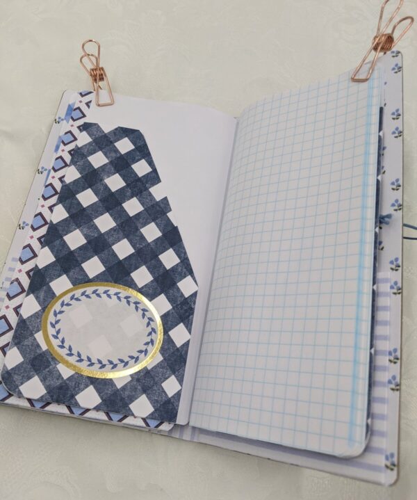 Shop Wyoming Blue Floral Travel Journal