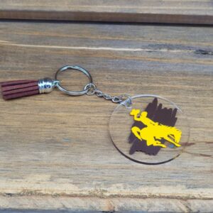 Shop Wyoming University of Wyoming Key Chain