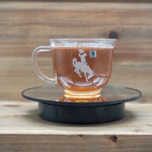 Shop Wyoming University of Wyoming Etched Steamboat Coffee Glass