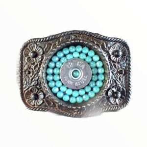 Shop Wyoming Spent Round Bullet Belt Buckle | Swarovski Crystal
