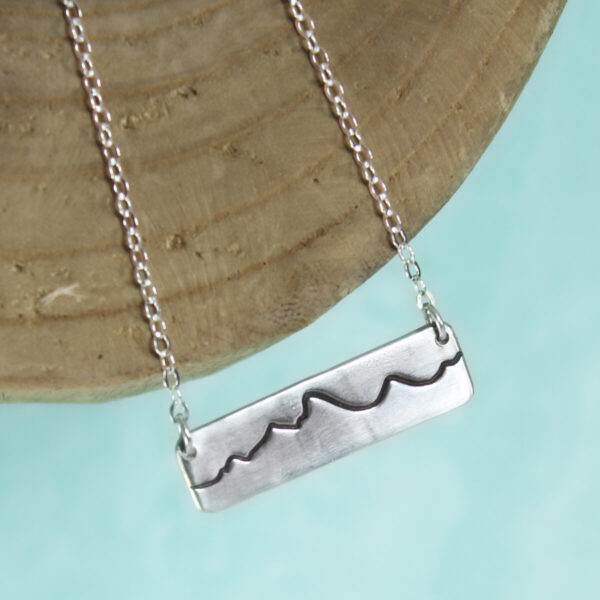 Shop Wyoming Fine Silver Tetons Necklace