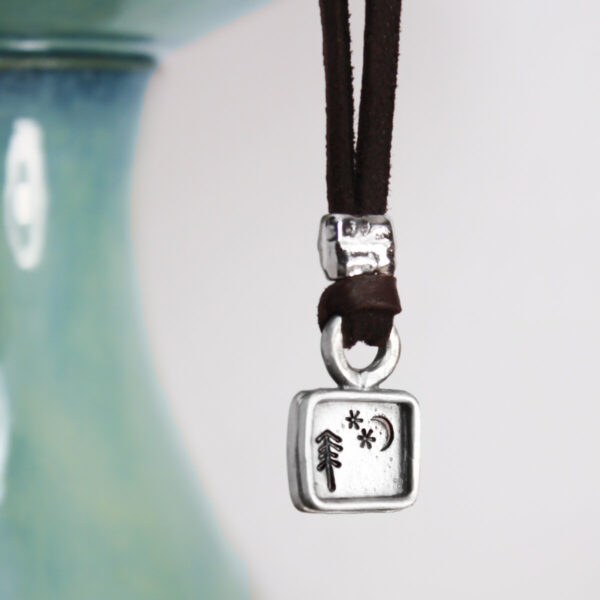 Shop Wyoming Leather Tree Necklace