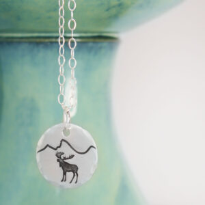 Shop Wyoming Moose Mountain Necklace