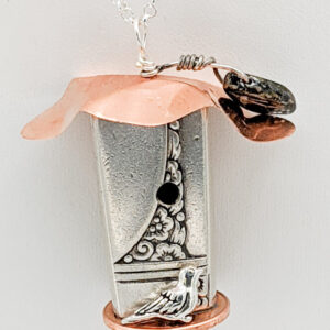 Shop Wyoming Silverware Tweeter Caprice Birdhouse Necklace