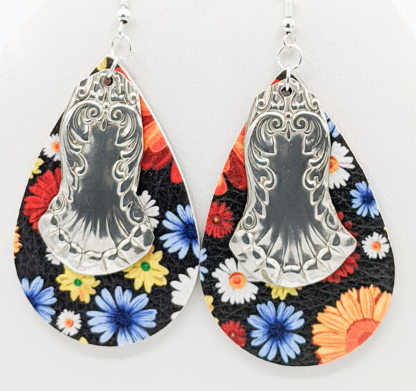 Shop Wyoming Leather and Metal Earrings