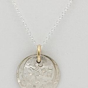 Shop Wyoming Hammered Disk Necklace
