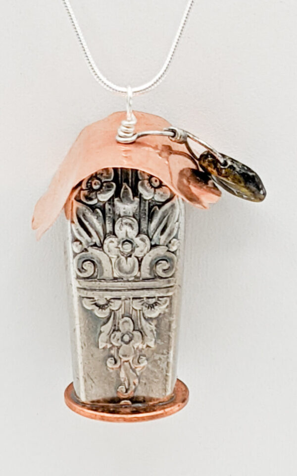 Shop Wyoming Silverware Tweeter Arcadia Birdhouse Necklace