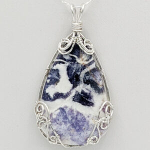 Shop Wyoming Mexican Purple Opal Wire Wrapped Necklace