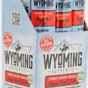 Shop Wyoming Cowboy Hickory Smoked Angus Beef Sticks – 24ct carton