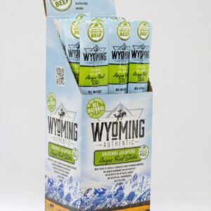 Shop Wyoming Original Jalapeño Angus Beef Sticks – 24ct carton