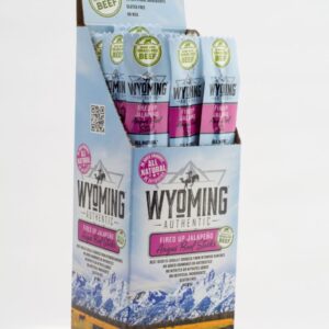 Shop Wyoming Fired Up Jalapeño Angus Beef Sticks – 24ct carton