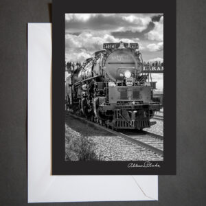Shop Wyoming Union Pacific Train Big Boy No. 4014 Steam Locomotive Train Photo Art Greeting Card