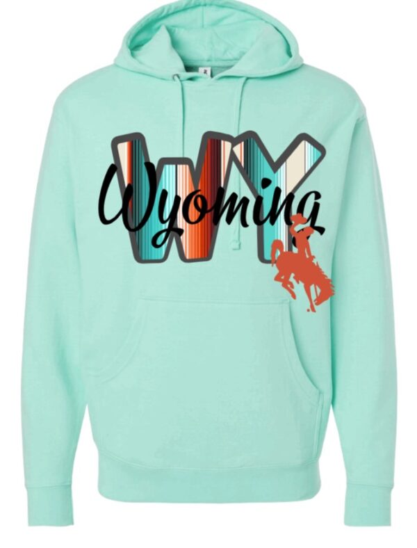 Shop Wyoming Mint Wyoming Hoodie