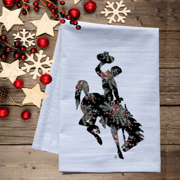 Shop Wyoming Pine & Pip Berries Wyoming Steamboat Flour Sack Tea Towel