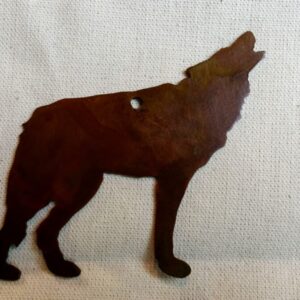 Shop Wyoming Metal Wolf Ornament