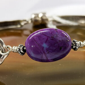 Shop Wyoming Spoon Bracelet Rose Purple