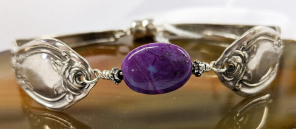 Shop Wyoming Spoon Bracelet Rose Purple