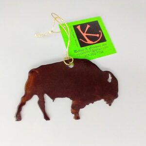 Shop Wyoming Steel Bison Ornament