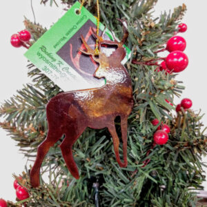 Shop Wyoming Steel Deer Ornament