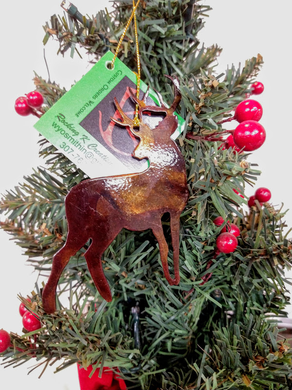 Shop Wyoming Steel Deer Ornament