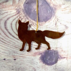Shop Wyoming Steel Fox Ornament