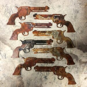 Shop Wyoming Steel Six Shooter Western Ornament