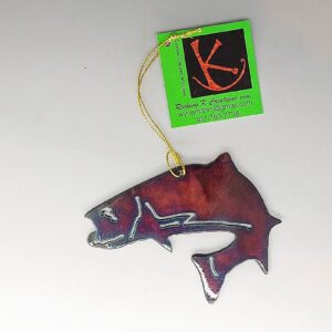 Shop Wyoming Jumping Trout Steel Ornament