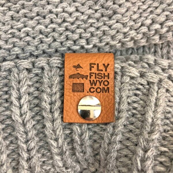 Shop Wyoming Wyo Fly Bison Slouch Beanies