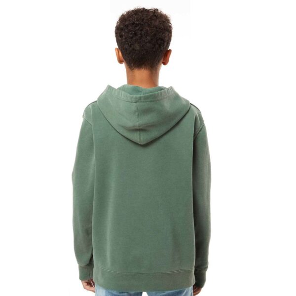 Shop Wyoming Youth 307 Reel Sweatshirt Hoodie – Pigment Alpine Green