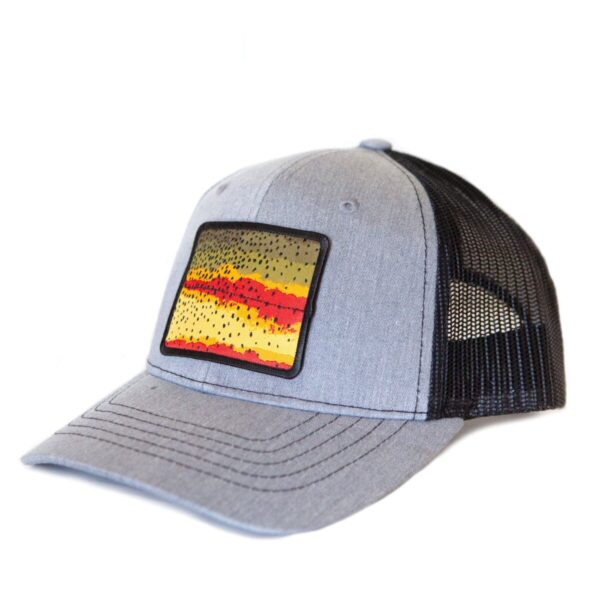 Shop Wyoming Youth Trout Pattern Patch Hats