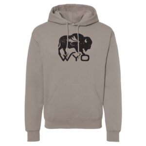 Shop Wyoming Wyo Bison Fly Hooded Sweatshirt