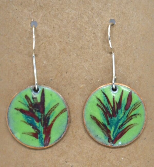 Shop Wyoming Hand painted Indian paintbrush, enameled pennies.