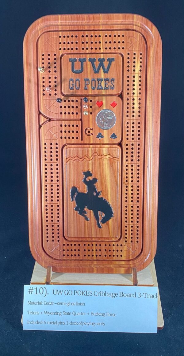 Shop Wyoming CB10 3-track Cribbage Board