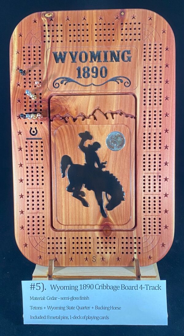 Shop Wyoming CB-5 4-track Cribbage Board