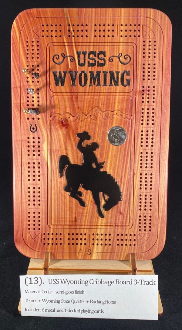 Shop Wyoming CB-13 3-track cribbage board