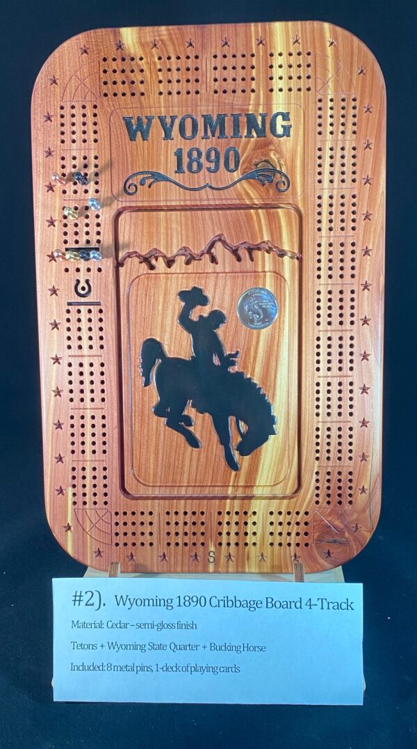 Shop Wyoming CB-2 4-Track Cribbage Board