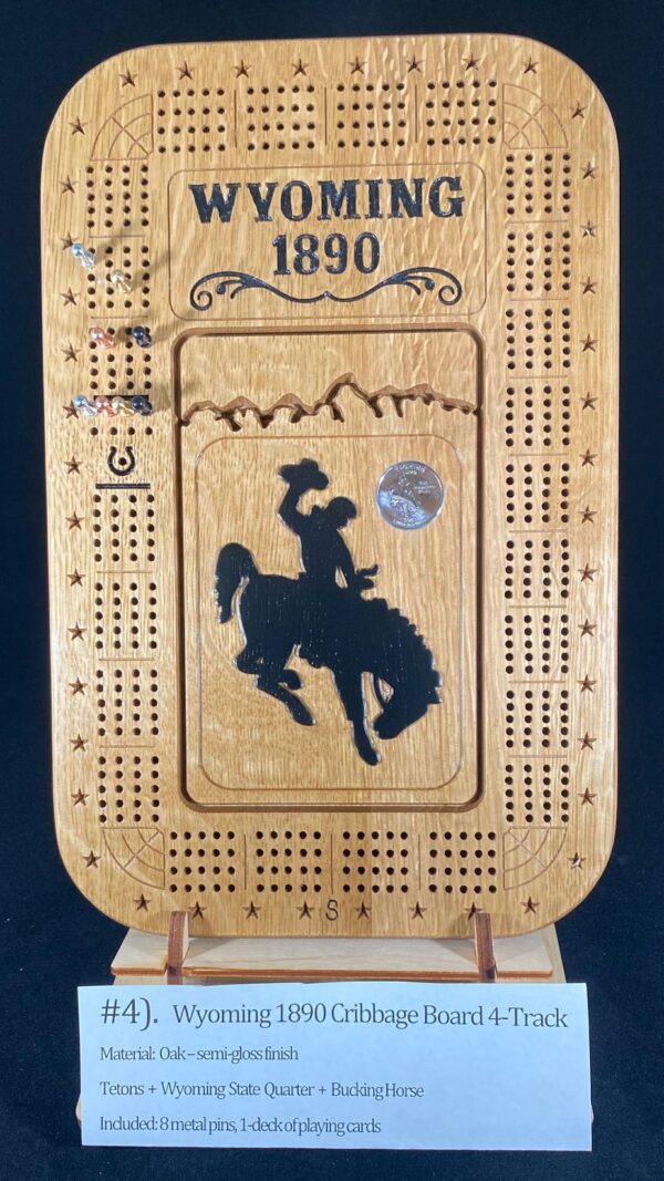 Shop Wyoming CB-4 4-track Cribbage Board
