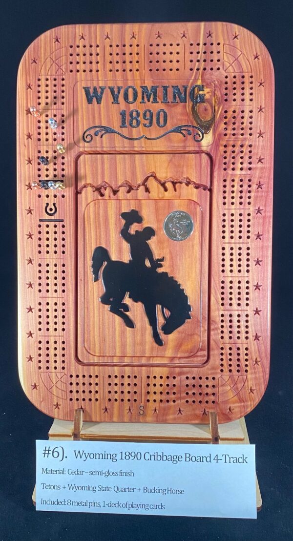 Shop Wyoming CB-6 4-track Cribbage Board