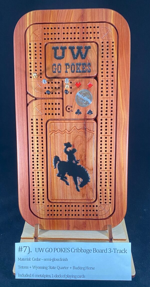 Shop Wyoming CB-7 3-track Cribbage Board