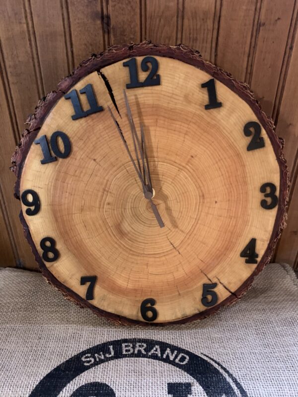 Shop Wyoming Wyoming Spruce Tree Slab Clock