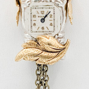 Shop Wyoming Silverware Cuckoo Clock Necklace 3