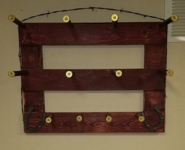 Shop Wyoming 4H – Cowboy Hat Rack – 4 Hat Horizontal Functional Western Decor