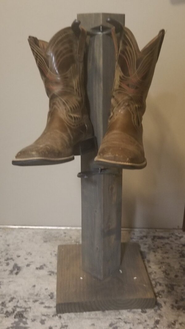 Shop Wyoming 4BT – Cowboy Boot Rack – 4 Cap Boot Tree