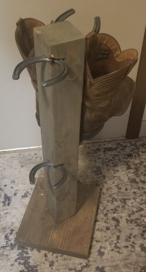 Shop Wyoming 4BT – Cowboy Boot Rack – 4 Cap Boot Tree