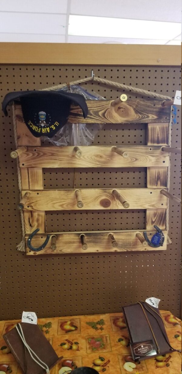 Shop Wyoming 6V – Cowboy Hat Rack – 6 Hat Vertical Functional Western Decor