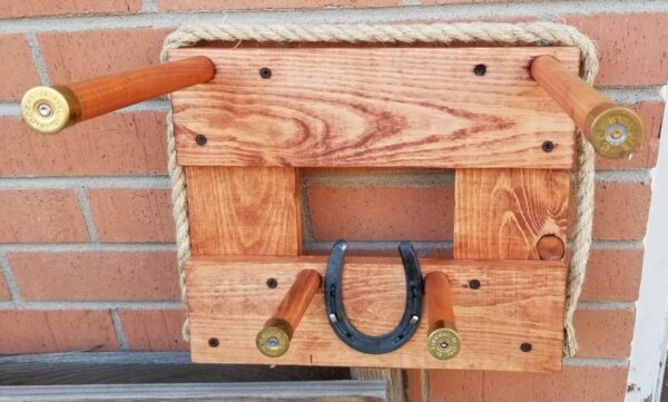 Shop Wyoming 1H – Cowboy Hat Rack – 1 Hatter Functional Western Decor