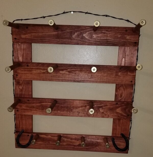 Shop Wyoming 6V – Cowboy Hat Rack – 6 Hat Vertical Functional Western Decor